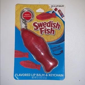 FREE with any purchase!! swedish fish chapstick
